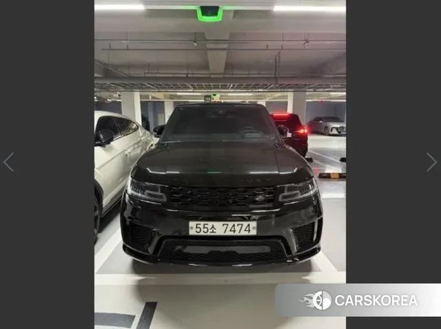Land Rover Range Rover Sport 2nd Generation 2019 Черный из Кореи