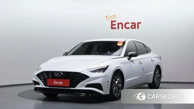 Hyundai Sonata (DN8) 2021 Белый из Кореи