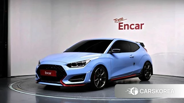 Hyundai Veloster (JS) 2019 Небесно-голубой из Кореи