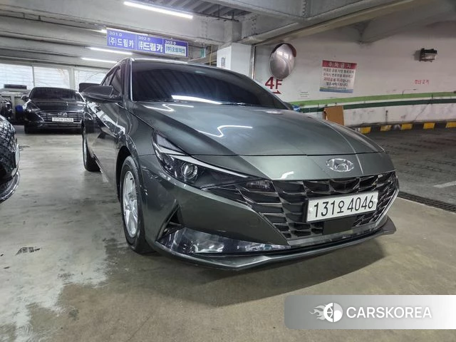 Hyundai Avante (CN7) 2022 Серый из Кореи