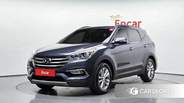 Hyundai Santa Fe The Prime 2018 Синий из Кореи