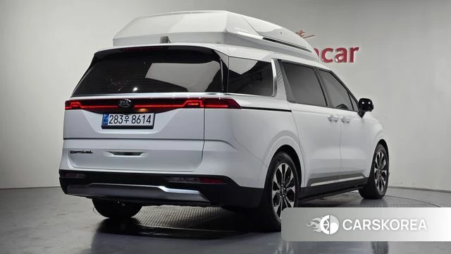 Kia Carnival 4th generation 2021 Белый из Кореи