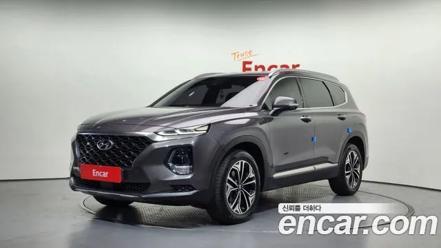 Hyundai Santa Fe TM 2018 Серый из Кореи