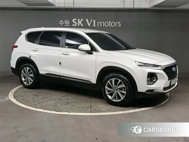 Hyundai Santa Fe TM 2019 Белый из Кореи