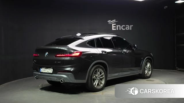 BMW X4 (G02) 2021 Серый из Кореи
