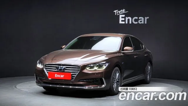 Hyundai Grandeur IG Hybrid 2019 Коричневый из Кореи