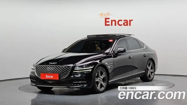 Genesis G80 (RG3) 2021 Черный из Кореи