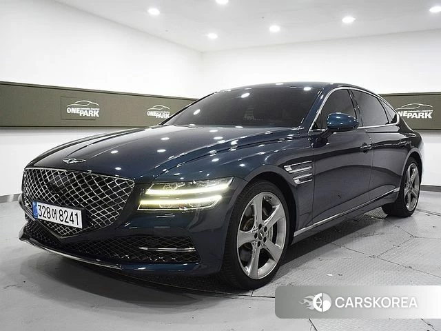 Genesis G80 (RG3) 2021 Синий из Кореи
