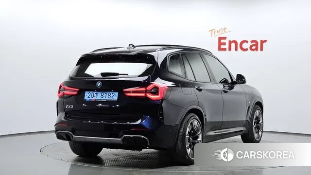 BMW iX3 2022 Синий из Кореи