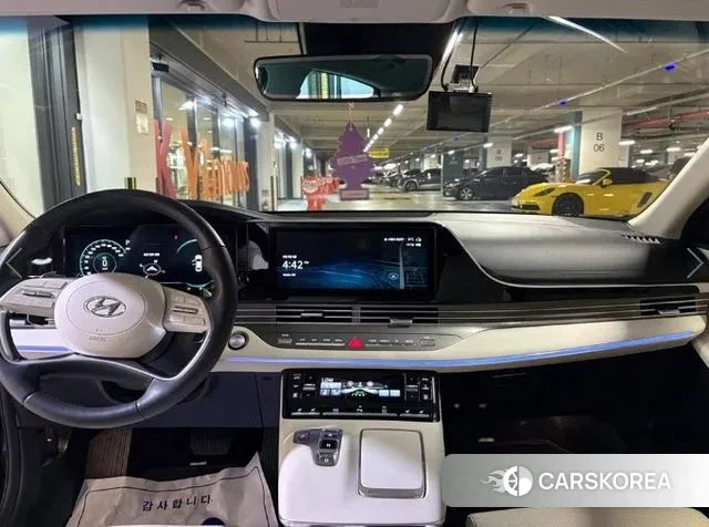 Hyundai The New Grandeur IG Hybrid 2021 Черный из Кореи