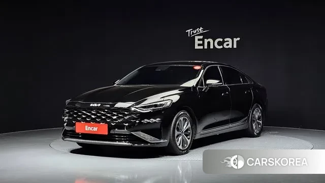 Kia K8 Hybrid 2022 Черный из Кореи