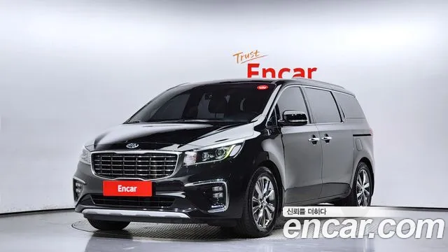 Kia The New Carnival 2018 Черный из Кореи