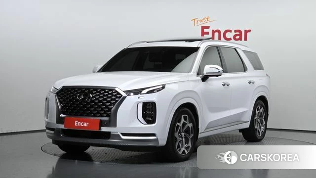 Hyundai Palisade 2021 Белый из Кореи