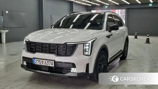 Kia The New Sorento 4th Generation 2023 Белый из Кореи