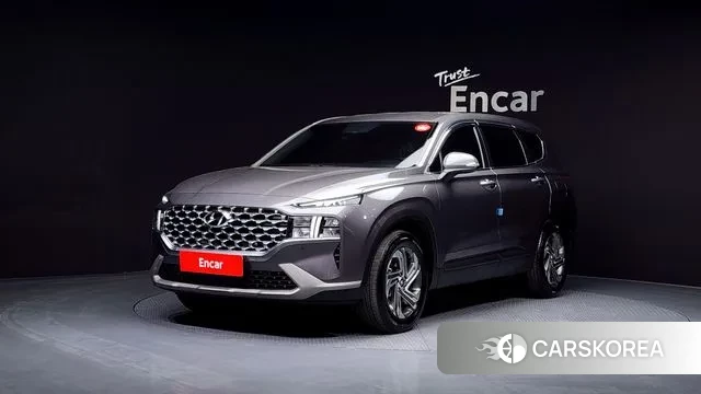 Hyundai The New Santa Fe 2021 Серый из Кореи