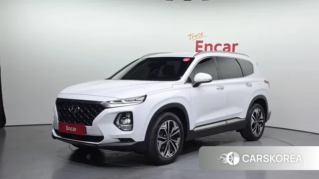 Hyundai Santa Fe TM 2018 Белый из Кореи
