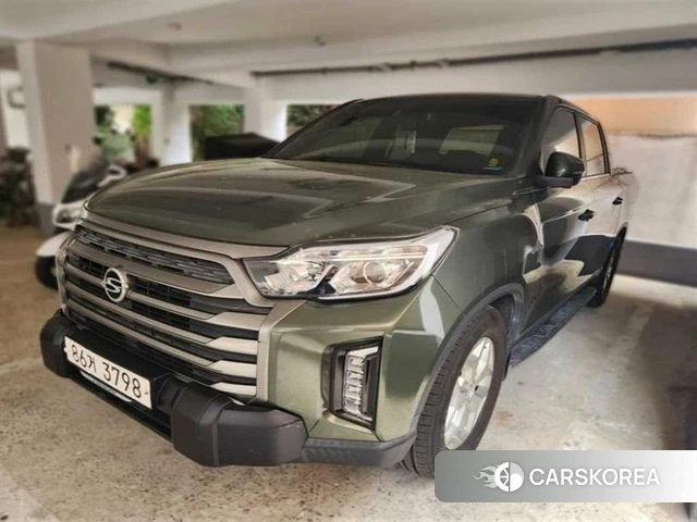 Ssangyong The New Rexton Sport 2021 Светло-зеленый из Кореи