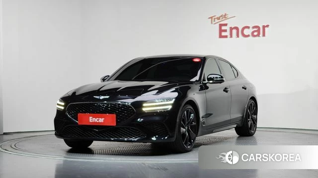 Genesis The New G70 2021 Черный из Кореи