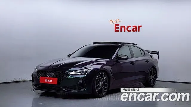 Genesis G70 2019 Синий нефрит из Кореи
