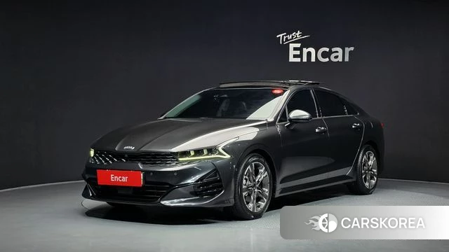 Kia K5 3rd generation 2020 Серый из Кореи