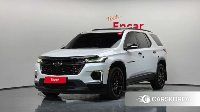Chevrolet (GM Daewoo) Traverse 2023 Белый из Кореи
