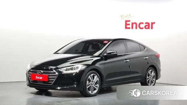 Hyundai Avante AD 2018 Черный из Кореи