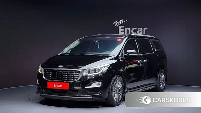 Kia The New Carnival 2018 Черный из Кореи