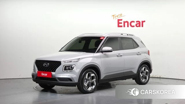 Hyundai Venue 2024 Серебристо-серый из Кореи