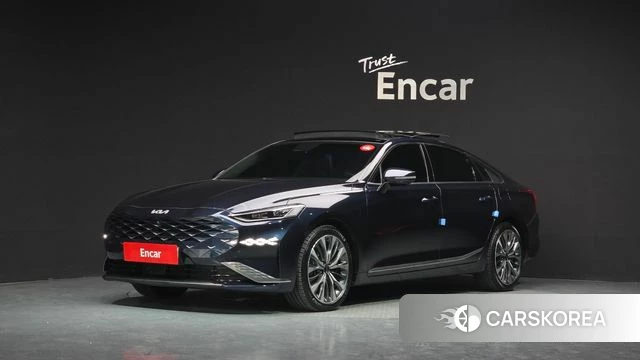 Kia K8 2021 Синий из Кореи