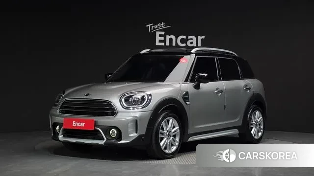 Mini Cooper Countryman 2023 Серебристо-серый из Кореи