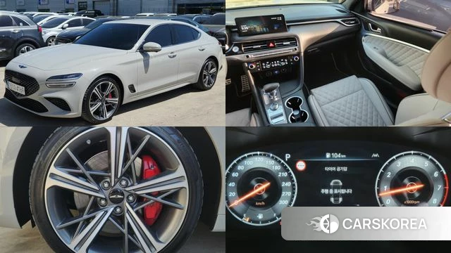 Genesis The New G70 2025 Серебристо-серый из Кореи