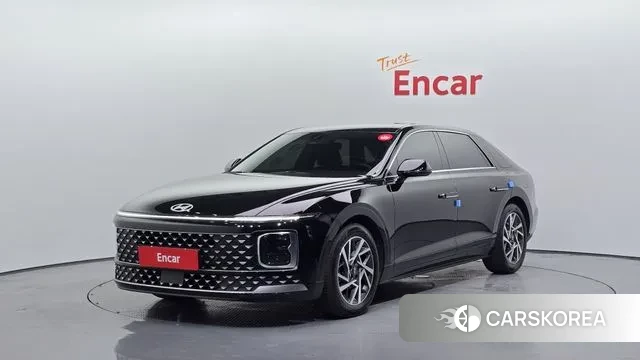 Hyundai Grandeur Hybrid (GN7) 2024 Черный из Кореи