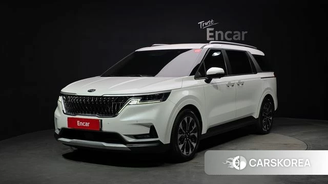 Kia Carnival 4th generation 2021 Белый из Кореи
