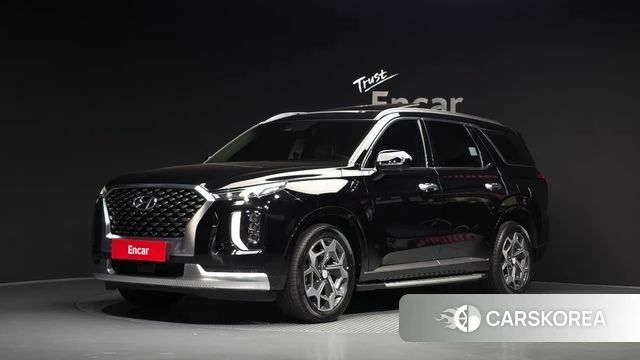 Hyundai Palisade 2021 Черный из Кореи