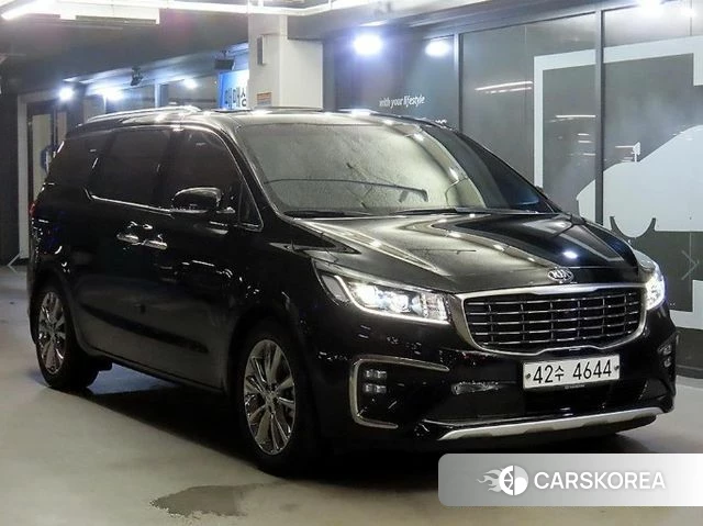 Kia The New Carnival 2019 Черный из Кореи
