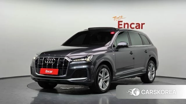 Audi Q7 (4M) 2021 Серый из Кореи