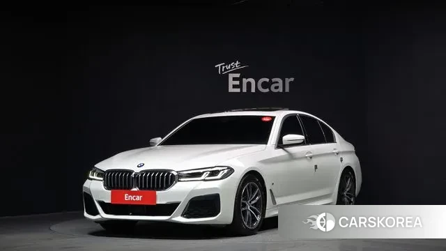 BMW 5 Series (G30) 2022 Белый из Кореи