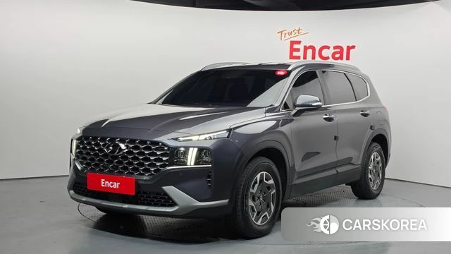 Hyundai The New Santa Fe 2021 Серый из Кореи