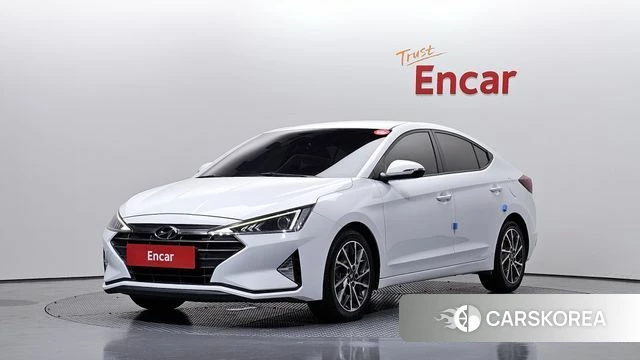 Hyundai The New Avante AD 2019 Белый из Кореи