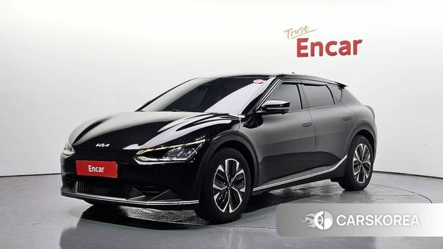 Kia EV6 2022 Черный из Кореи