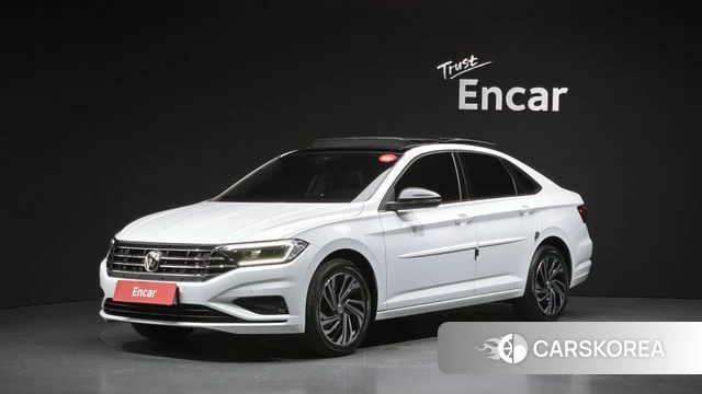 Volkswagen 7th Generation of Jetta 2021 Белый из Кореи