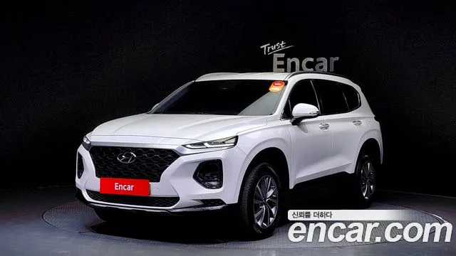 Hyundai Santa Fe TM 2019 Белый из Кореи