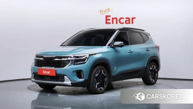 Kia The New Seltos 2024 Небесно-голубой из Кореи