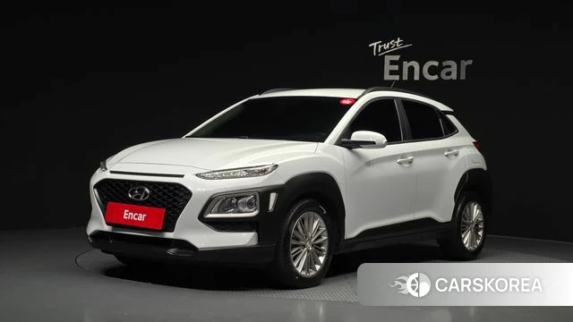 Hyundai Kona 2018 Белый из Кореи