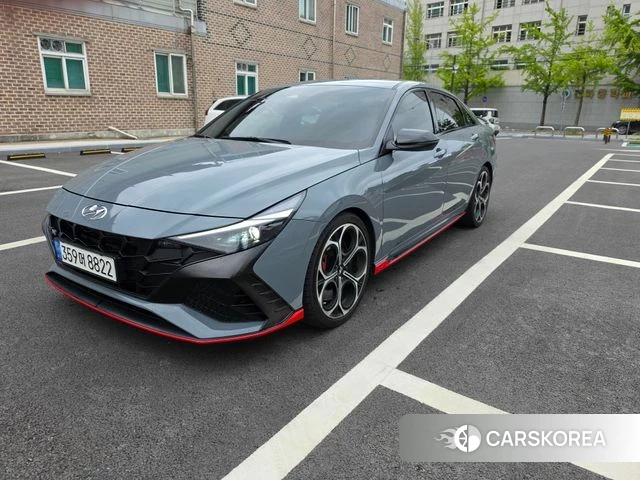 Hyundai Avante (CN7) 2021 Серый из Кореи