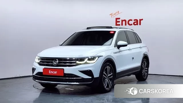 Volkswagen Tiguan second Generation 2023 Белый из Кореи