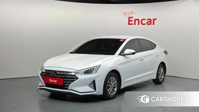 Hyundai The New Avante AD 2019 Белый из Кореи
