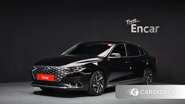 Hyundai The New Grandeur IG Hybrid 2022 Черный из Кореи