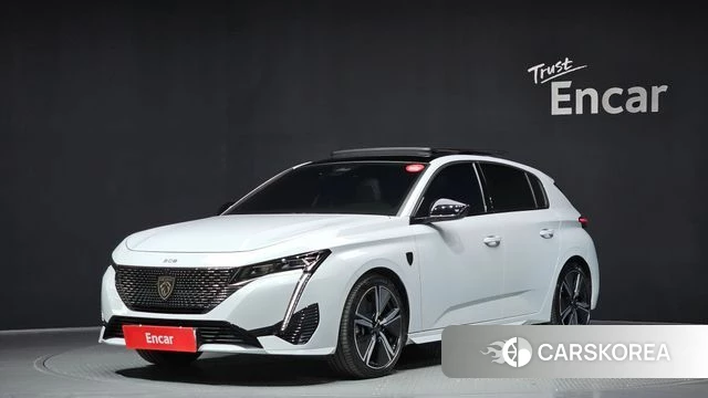 Peugeot 308 Third generation 2024 Белый из Кореи