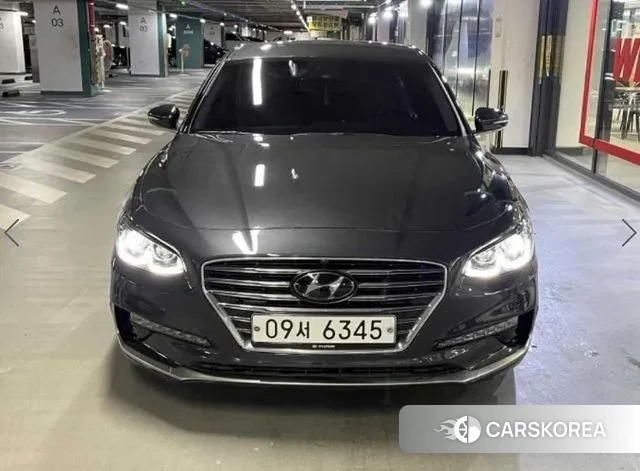 Hyundai Grandeur IG 2018 Серебристо-серый из Кореи